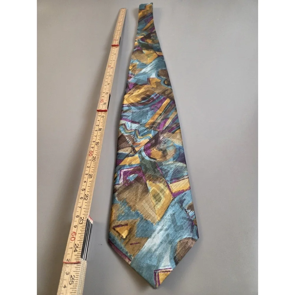 Italian Silk House Collezione‎ Necktie Abstract Pattern